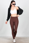 Braune Leggings