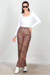 Luipaardprint Broek – Bruin