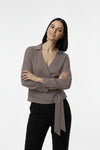 Müslim Tencel Blouse – Taupe