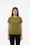 Body Met Ronde Hals, Groen