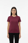 Body - T - Shirt Met Ronde Hals — Bordeaux
