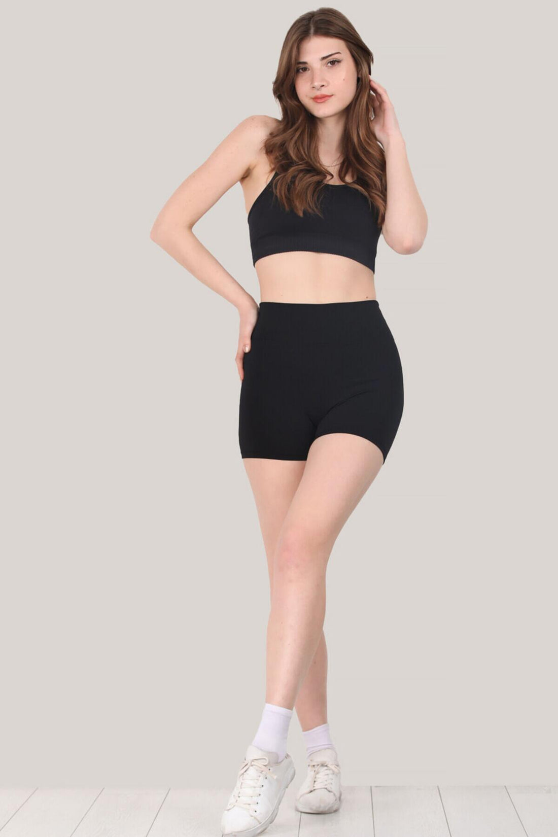 Premium Dameslegging — Zwart