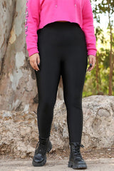 Legging In Grote Maten, Zwart