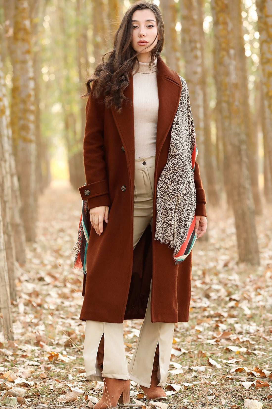 Brown Wool Coat