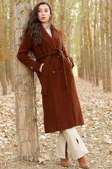 Brown Wool Coat