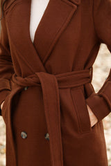 Brown Wool Coat