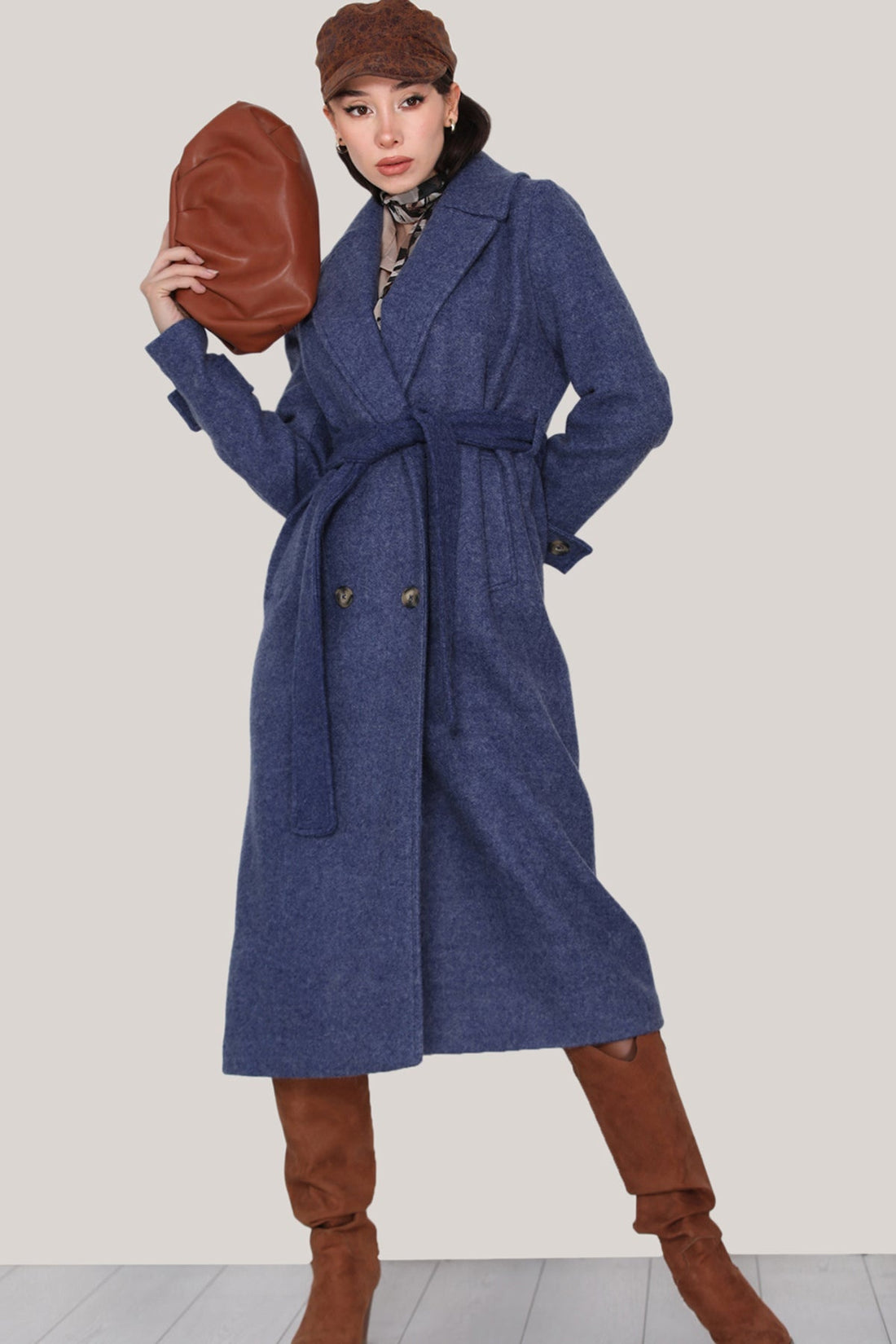 Indigo Wool - Blend Coat