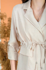 Flammé Tweedelig Set — Stone