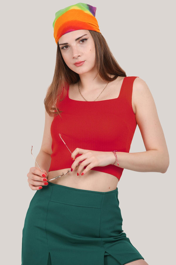 Korte Blouse - Rood