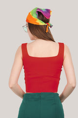 Korte Blouse - Rood