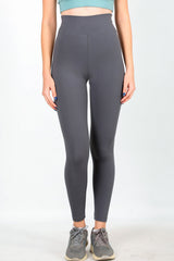 Legging Met Hoge Taille — Antraciet