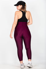 Legging In Grote Maat — Pruim