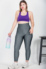 Legging In Grote Maat — Grijs