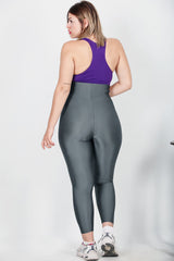Legging In Grote Maat — Grijs