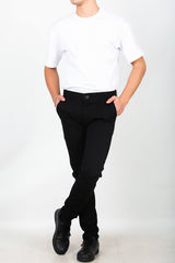 Heren Stofbroek – Zwart