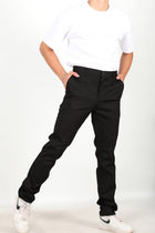 Heren Stoffen Broek – Zwart