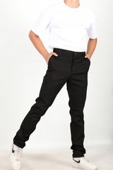 Heren Stoffen Broek – Zwart