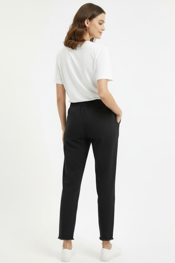 Broek Met Franjes, Zwart