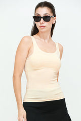 Body Met Brede Bandjes - Beige