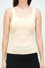 Body Met Brede Bandjes - Beige