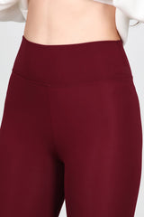 Bordeaux High - Waist Legging