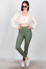 Legging Met Hoge Taille – Khaki