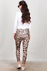Leggings Mit Leopardenmuster – Beige