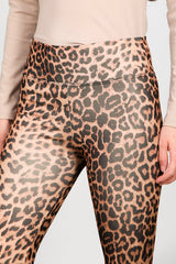 Legging Met Luipaardprint – Bruin