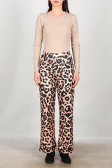 Luipaardprint Broek – Beige