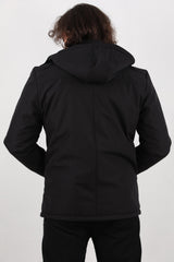 Heren Jack Met Capuchon – Zwart