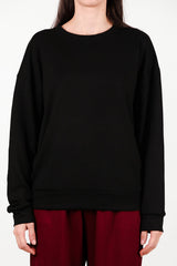 Rundhals - Sweatshirt, Schwarz