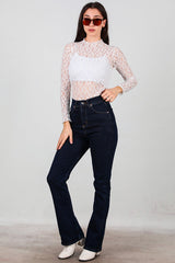Denim Flared Jeans