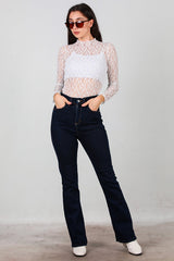 Denim Flared Jeans
