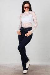 Denim Flared Jeans
