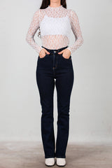 Denim Flared Jeans