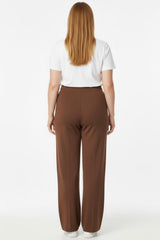 Damen Strickhose Mit Çima - Detail — Braun