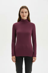 Pruim Transparante Colblouse