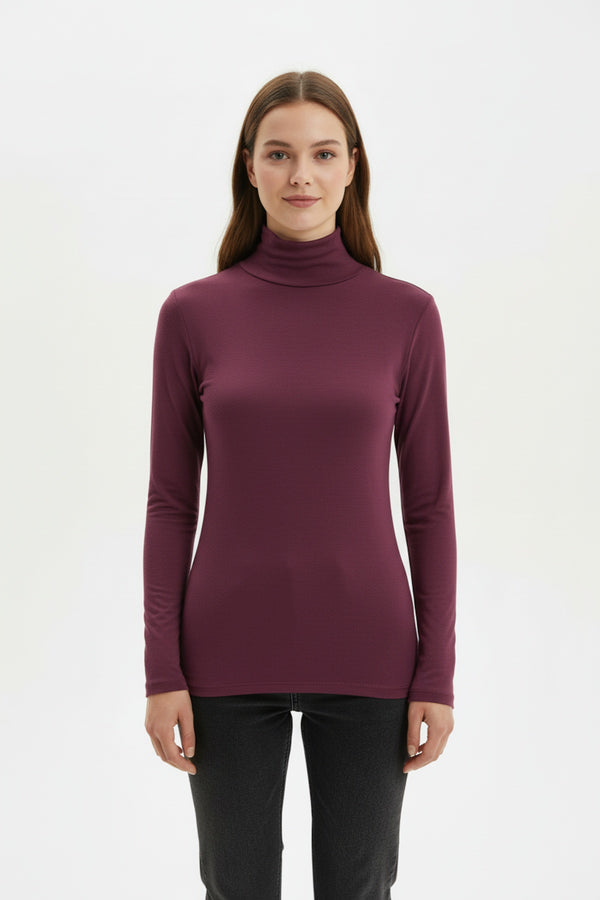Pruim Transparante Colblouse