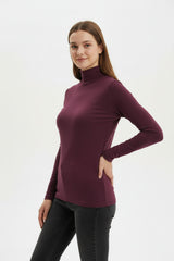 Pruim Transparante Colblouse
