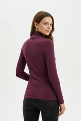 Pruim Transparante Colblouse