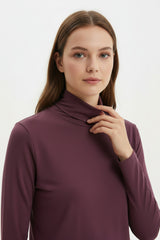 Pruim Transparante Colblouse