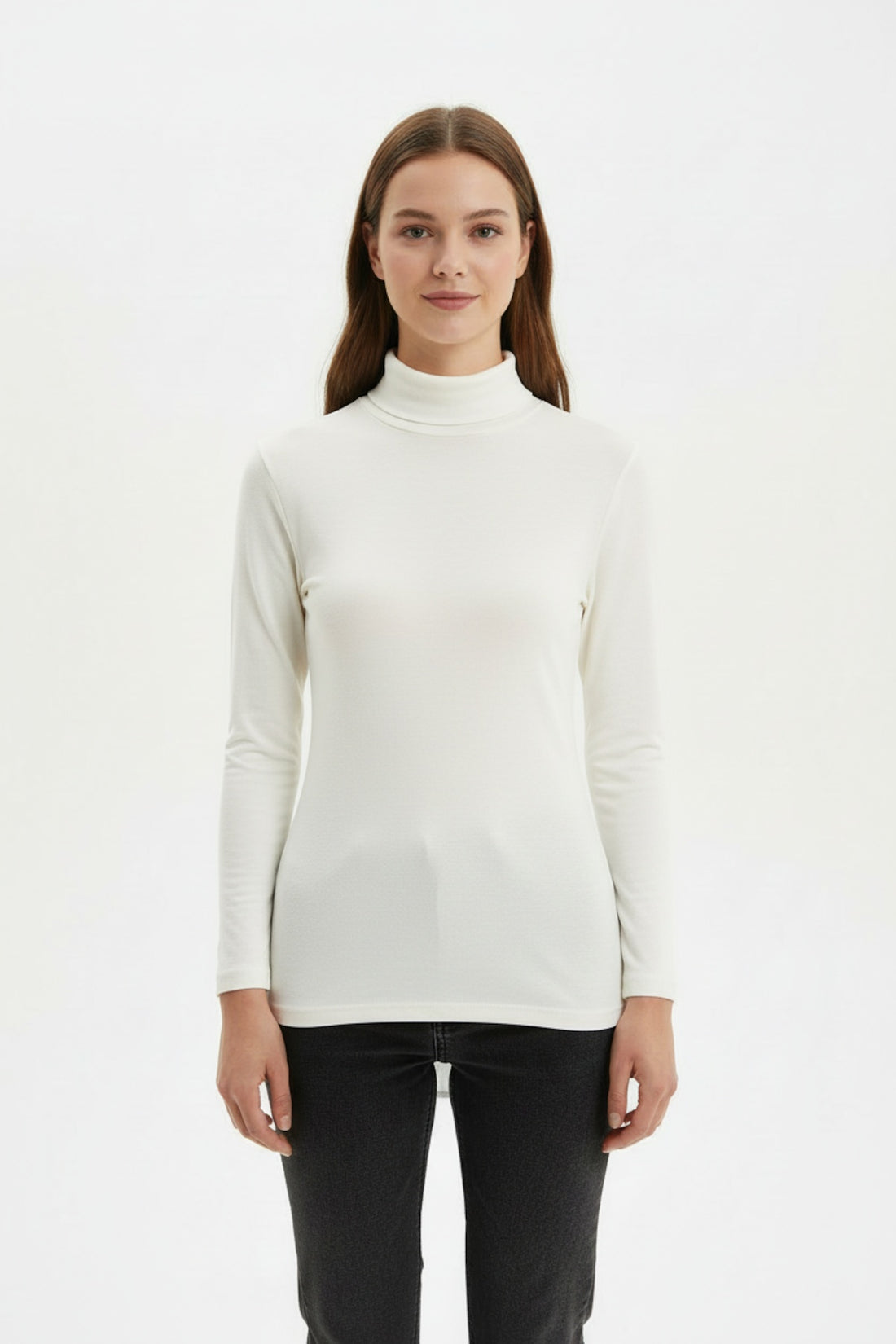 Transparante Colblouse — Ecru