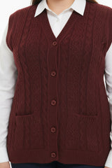 Gilet In Grote Maten — Bordeaux