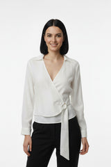 Müslim - Tencel - Bluse – Ecru