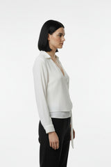 Müslim - Tencel - Bluse – Ecru