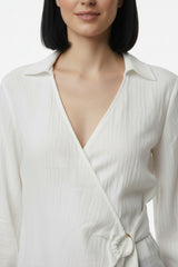 Müslim - Tencel - Bluse – Ecru