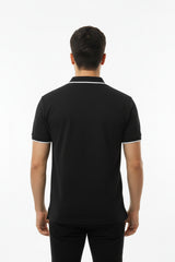 Herren - Poloshirt - Schwarz