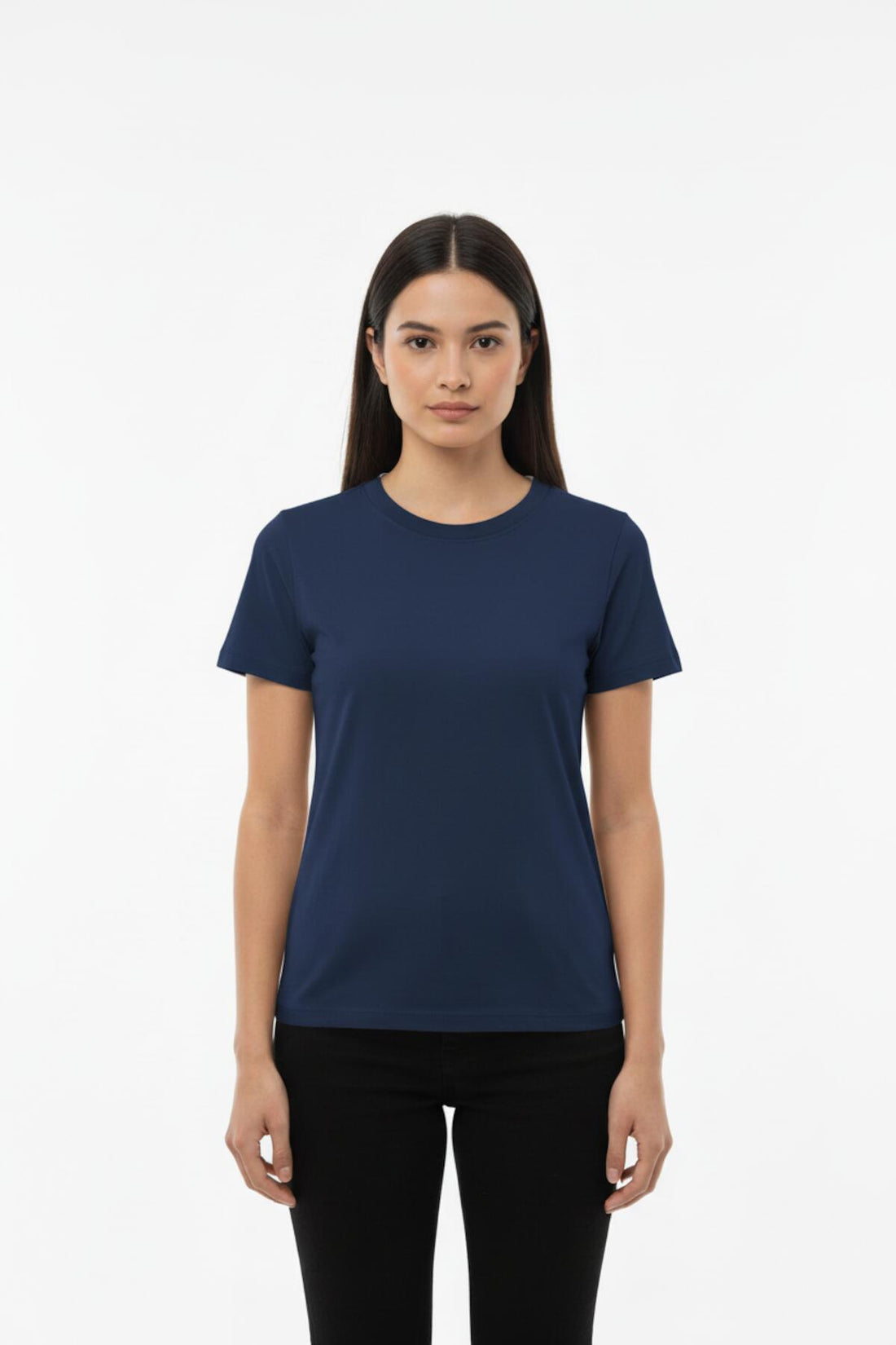 Rondhals Body - T - Shirt — Marineblauw
