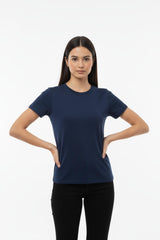 Rondhals Body - T - Shirt — Marineblauw