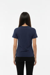 Rondhals Body - T - Shirt — Marineblauw